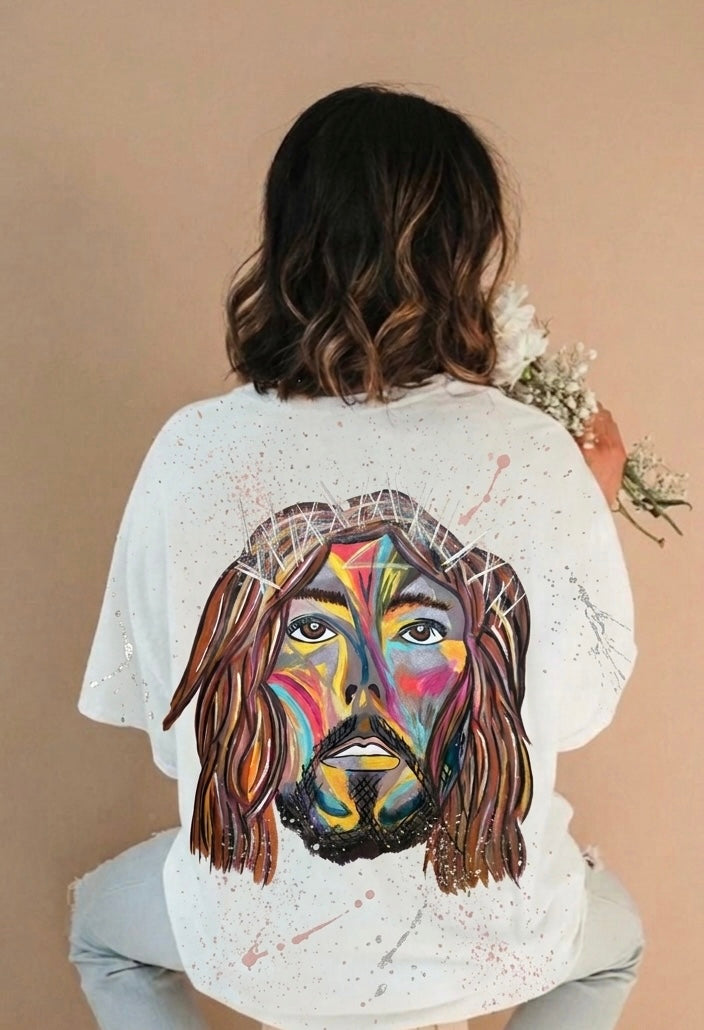 Crown of Thorns Tee, White