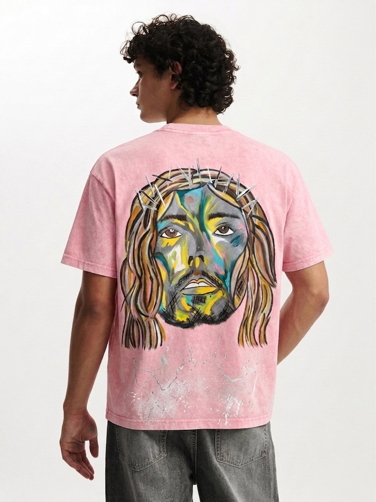 Crown of Thorns Tee, Pink